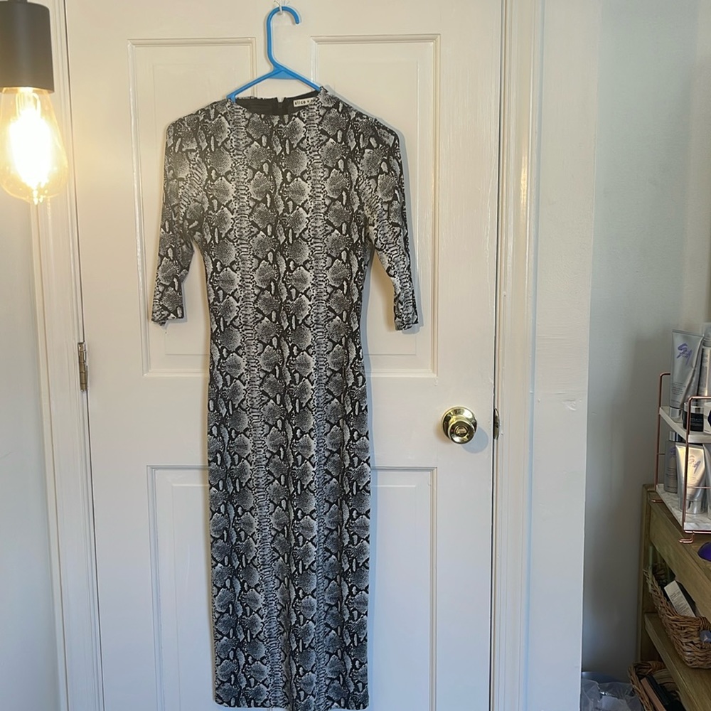 Alice and Olivia midi dress